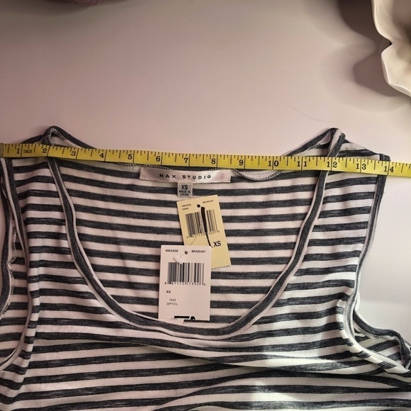 Max Studio Stripped Fit & Flare Dress Size XS - Picture 8 of 11